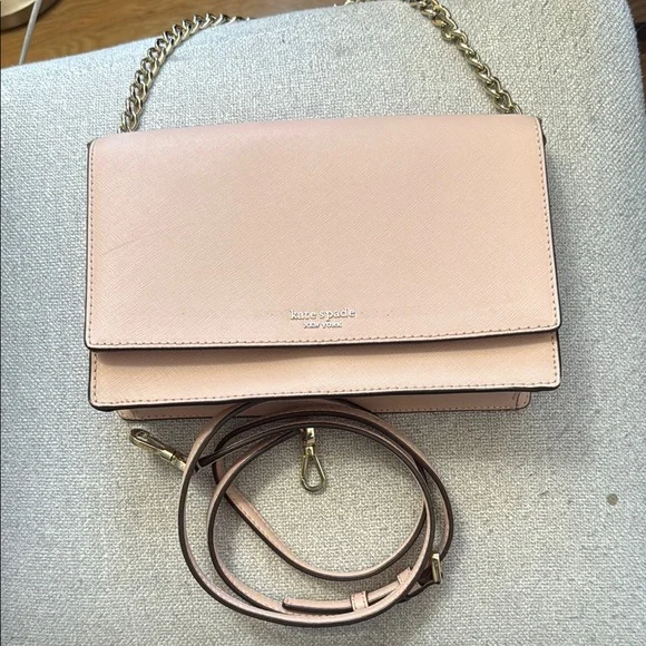 Kate Spade Pink Clutch with Chain Strap - Picture 9 of 15
